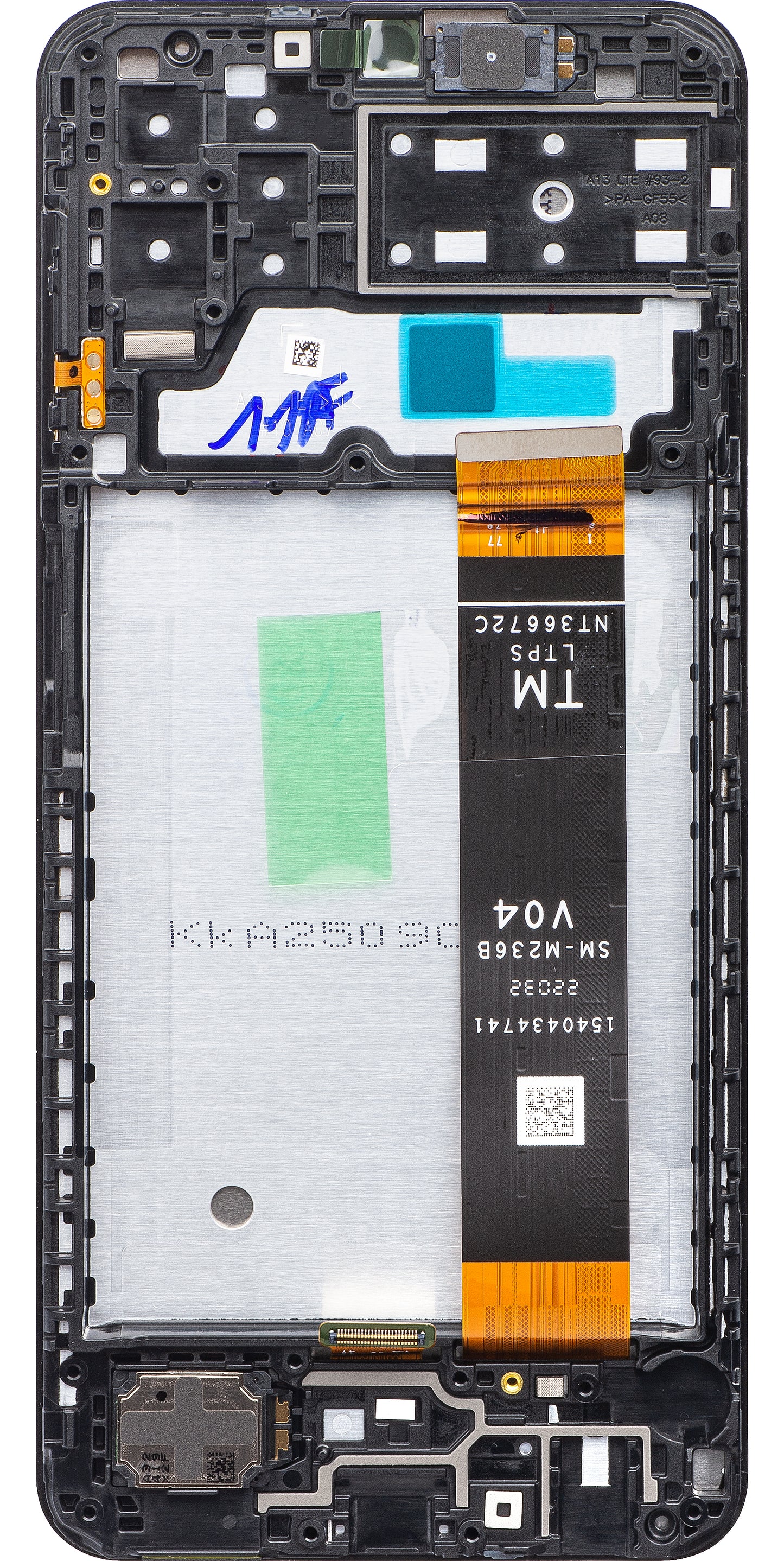 Display con Touchscreen Samsung Galaxy A13 A135, con Cornice, Nero, Swap GH82-28508A