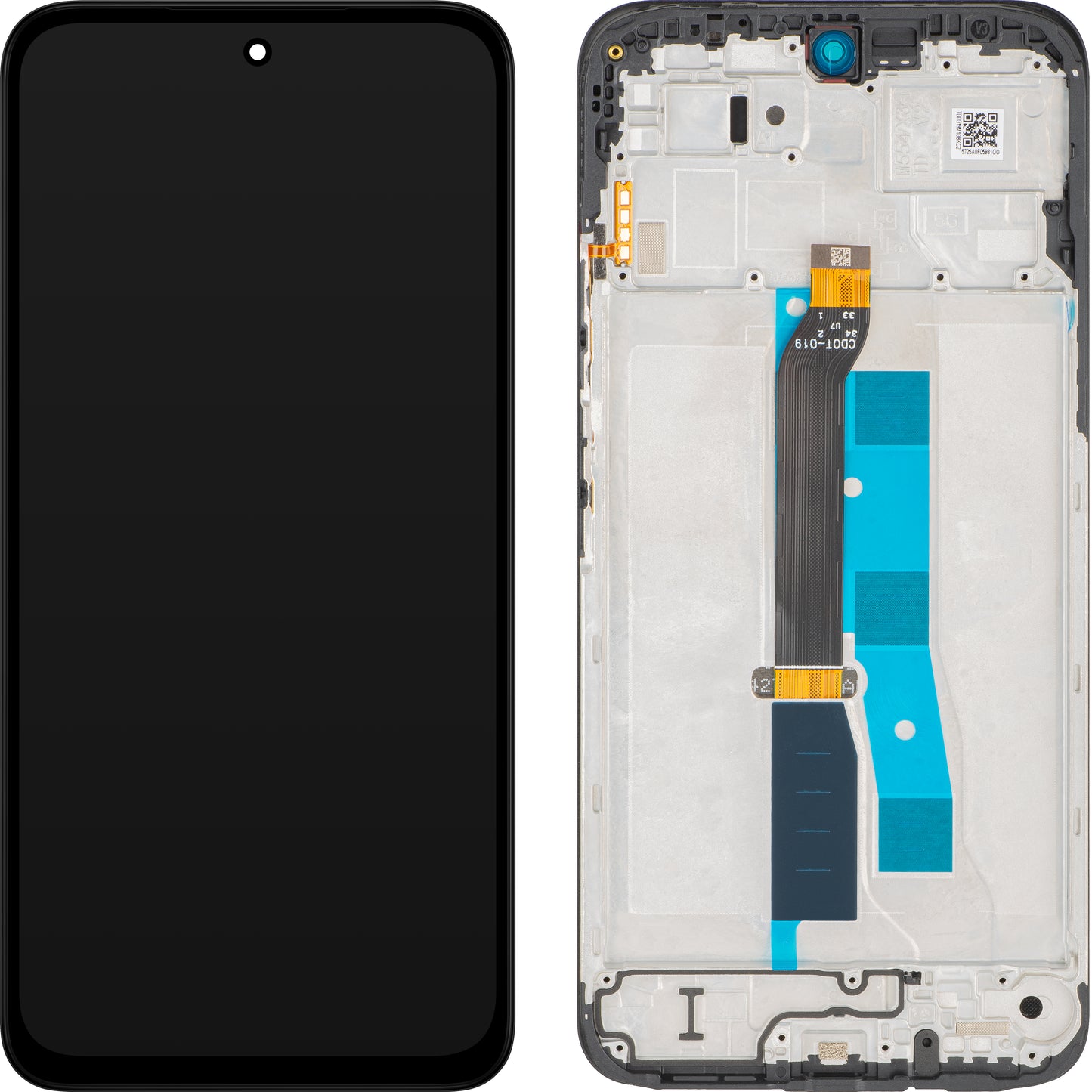 Display con Touchscreen Xiaomi Redmi 15 5G, con Cornice, Nero, Service Pack 56002500O1900