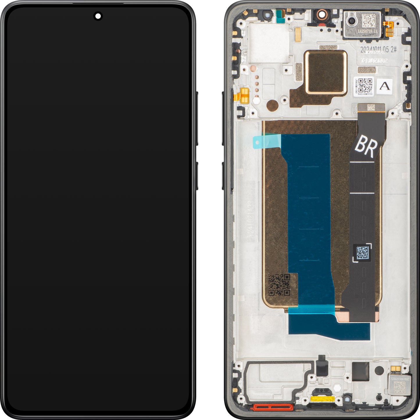 Display con Touchscreen Xiaomi Poco X7 Pro, con Cornice, Nero, Swap 56000300O1000