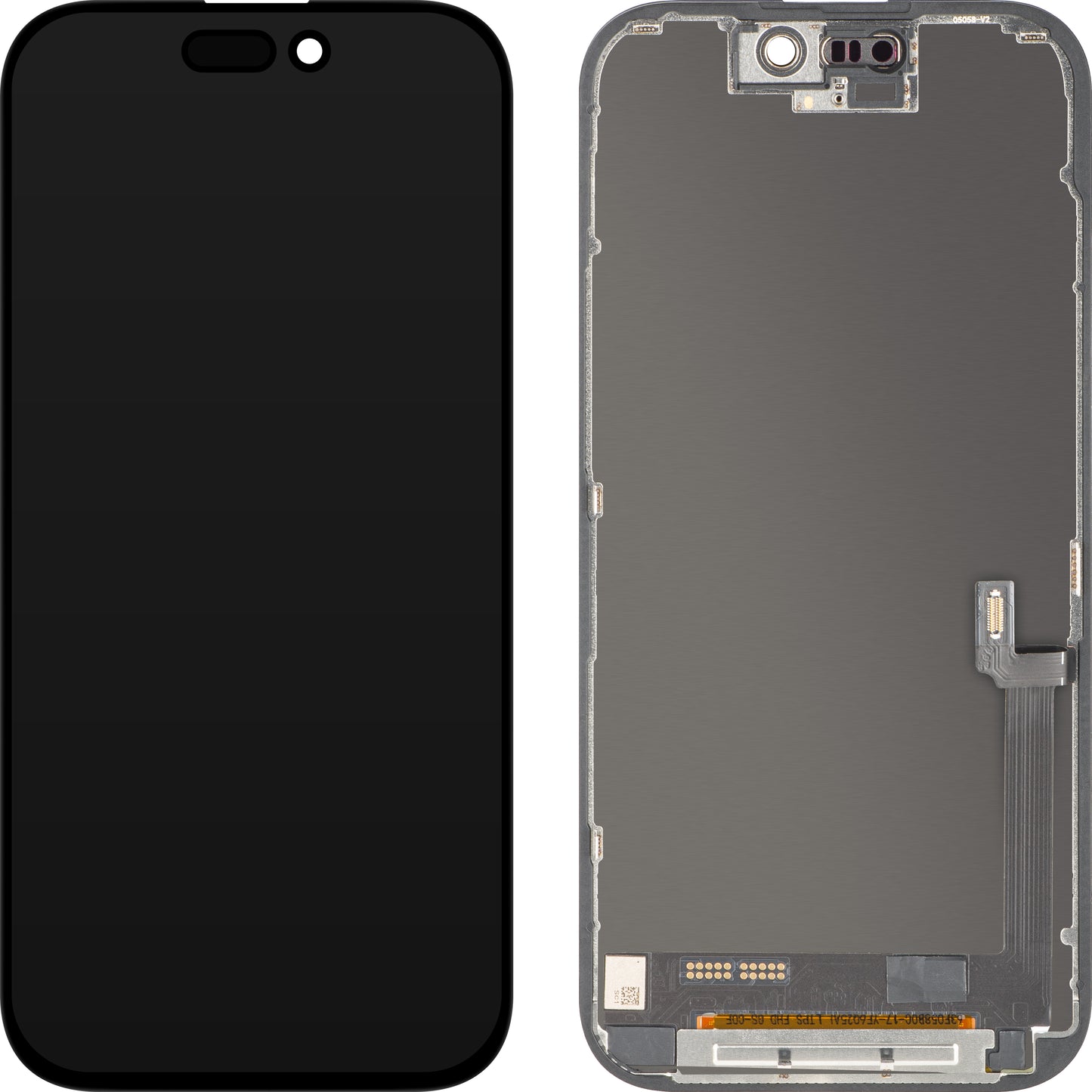 Display con Touchscreen ZY per Apple iPhone 17, con Cornice, Versione LCD In-Cell IC Movable, Nero