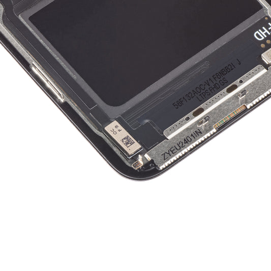 ZY Display touchscreen per Apple iPhone 11 Pro, con cornice, versione LCD mobile In-Cell IC, nero