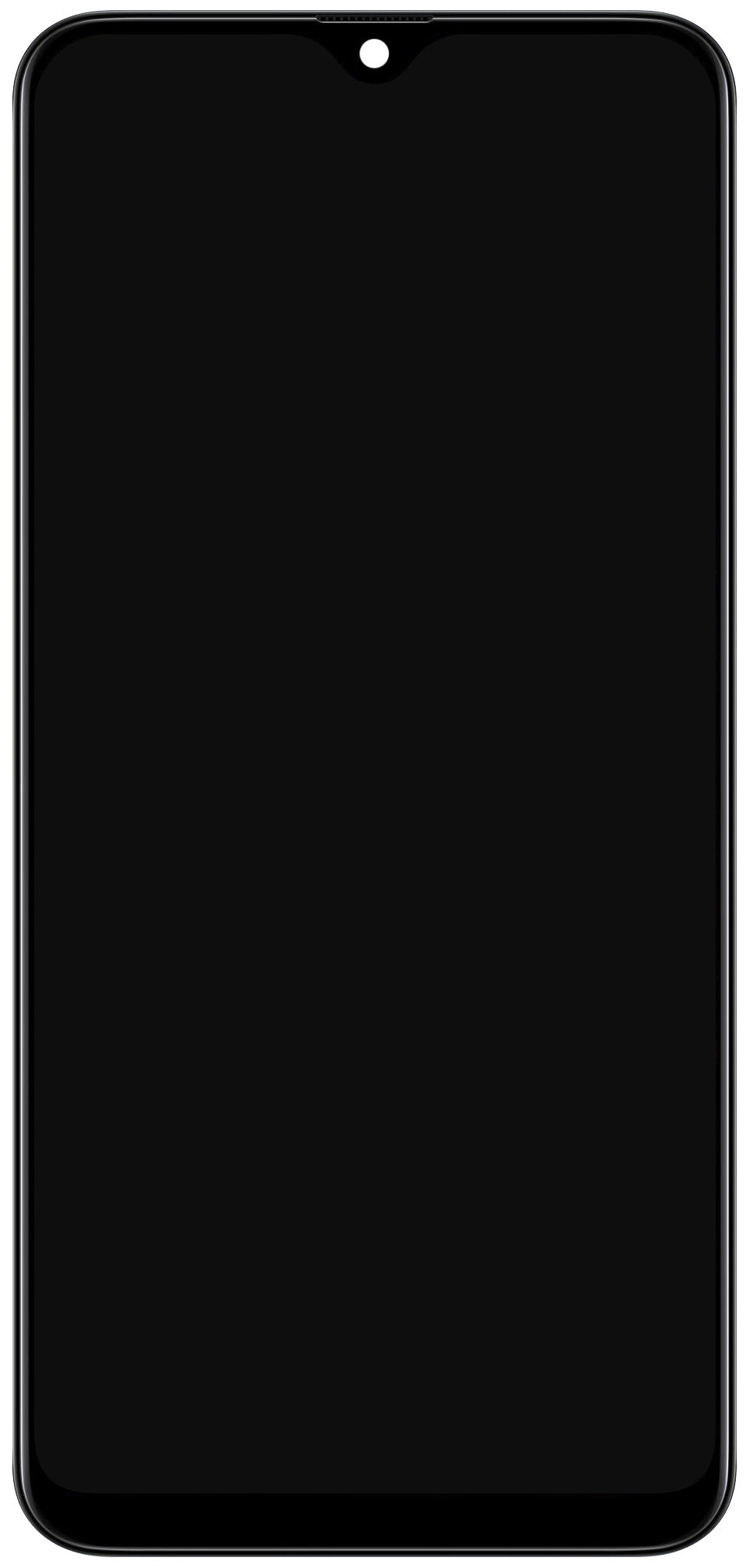 Samsung Galaxy Galaxy A30s A307 Touchscreen Display with Frame, Black, Service Pack GH82-2111190A