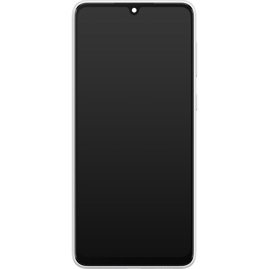 Display touchscreen Samsung Galaxy A33 5G A336, con cornice, bianco, Service Pack GH82-28143B