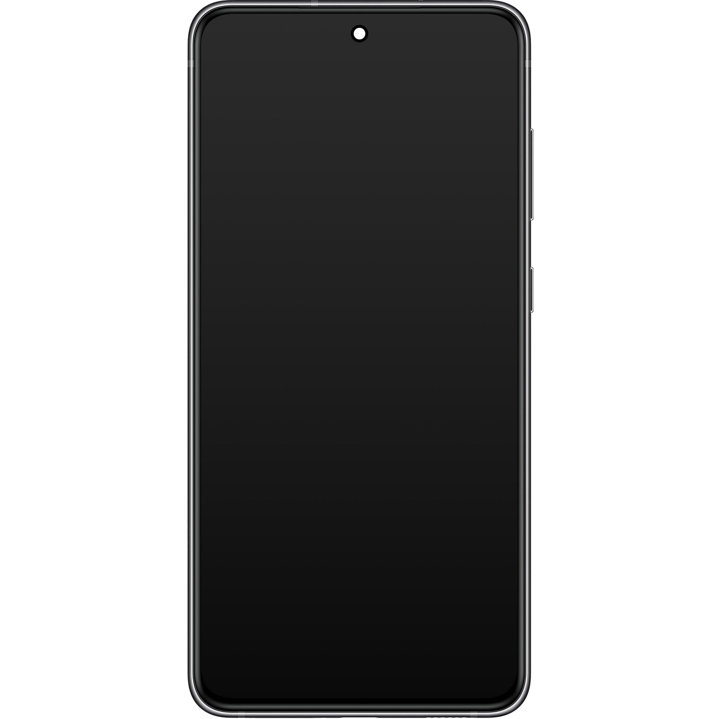 Touchscreen Display Samsung Galaxy S21 FE 5G G990, with Frame, Grey, Service Pack GH82-2656590A