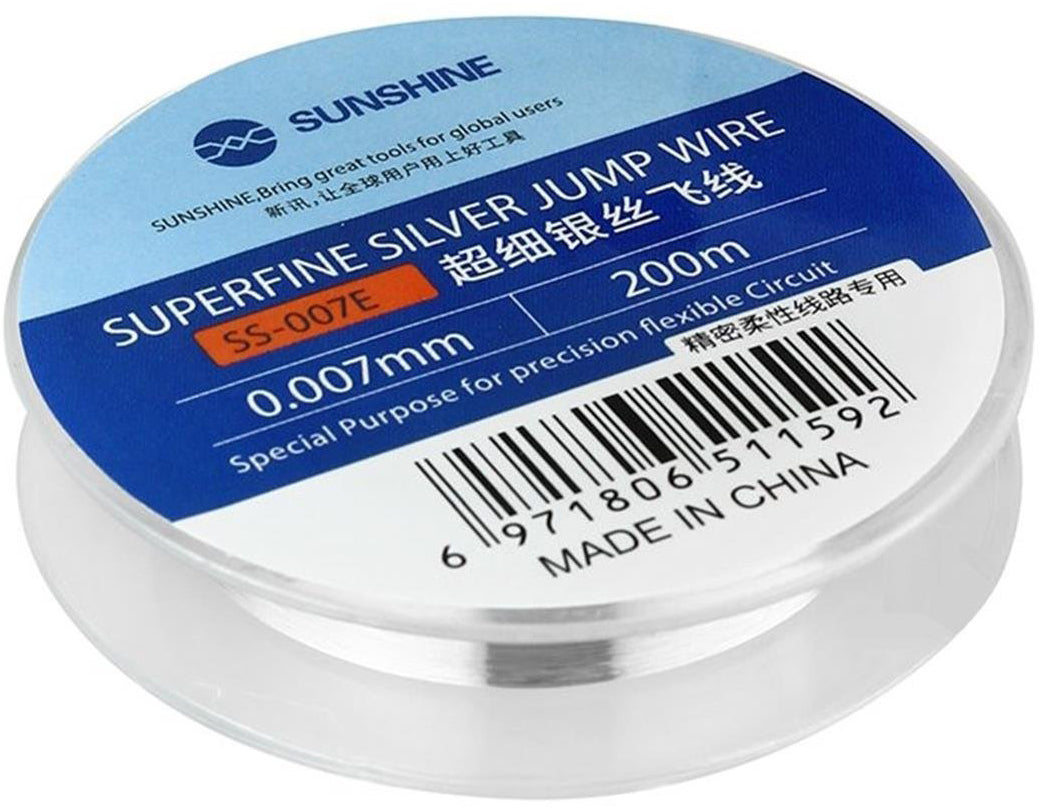 Filo Ricondizionamento Percorsi Sunshine SS-007E, 0.007mm, 200m