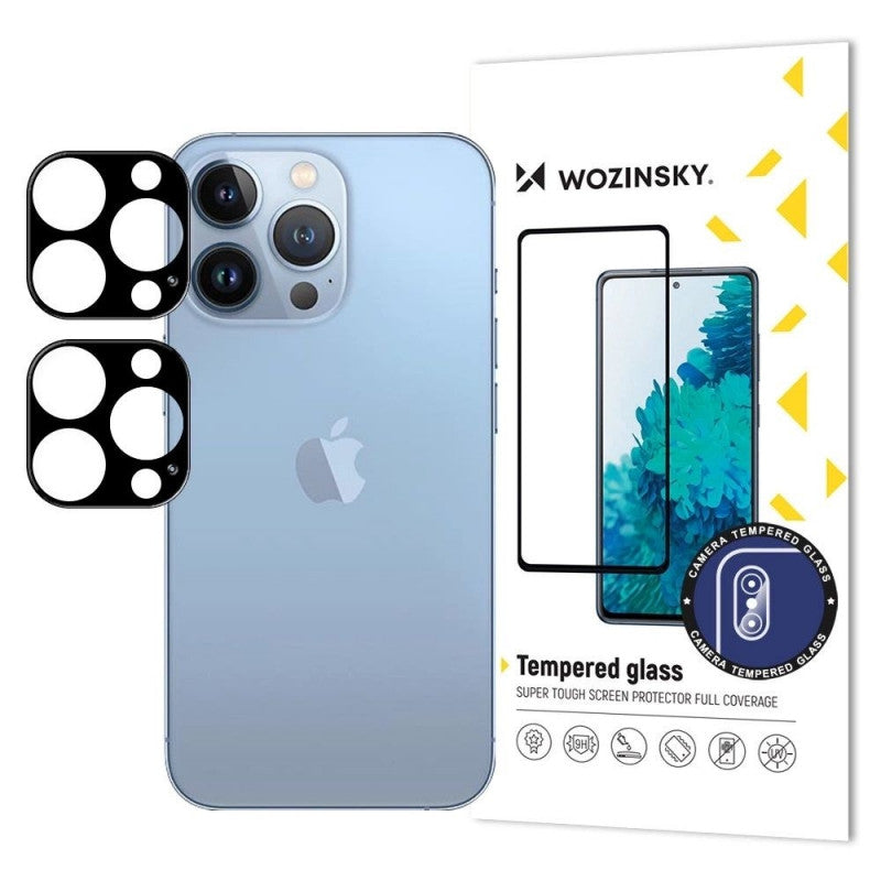 Pellicola Protettiva Posteriore WZK per Apple iPhone 17, Vetro Temperato, Set 2 pezzi, Nera