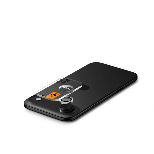 Pellicola Protettiva Posteriore Spigen GlastR EZ FIT Optik Pro per Apple iPhone 17 Air, Vetro Temperato, Argento