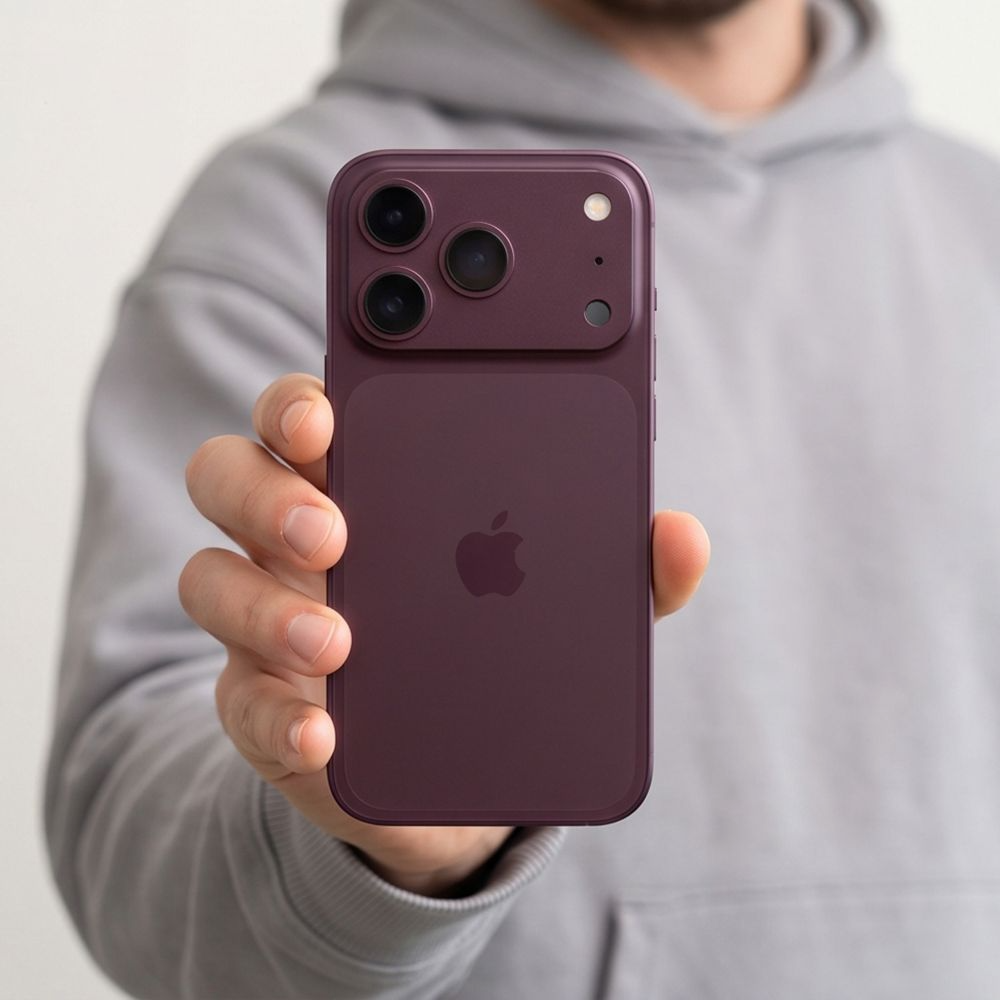 Tech-Protect CamFull Fit+ Rear Camera Protective Film for Apple iPhone 18 Pro Max, Tempered Glass, Burgundy