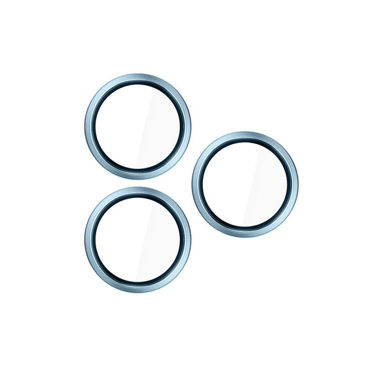 Pellicola Protettiva Posteriore Camera 3MK Hardy Protection Pro per Apple iPhone 17 Pro Max / 17 Pro, Vetro Temperato, Blu