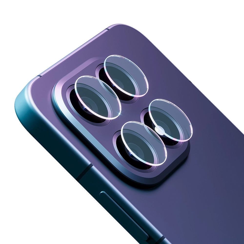 Pellicola Protettiva Posteriore per Fotocamera 3MK Protection per Xiaomi 15T, Vetro Temperato, Trasparente