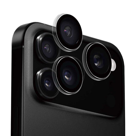 Pellicola protettiva Anank AR per fotocamera posteriore per Apple iPhone 17 Pro Max / 17 Pro, Vetro Temperato, Trasparente