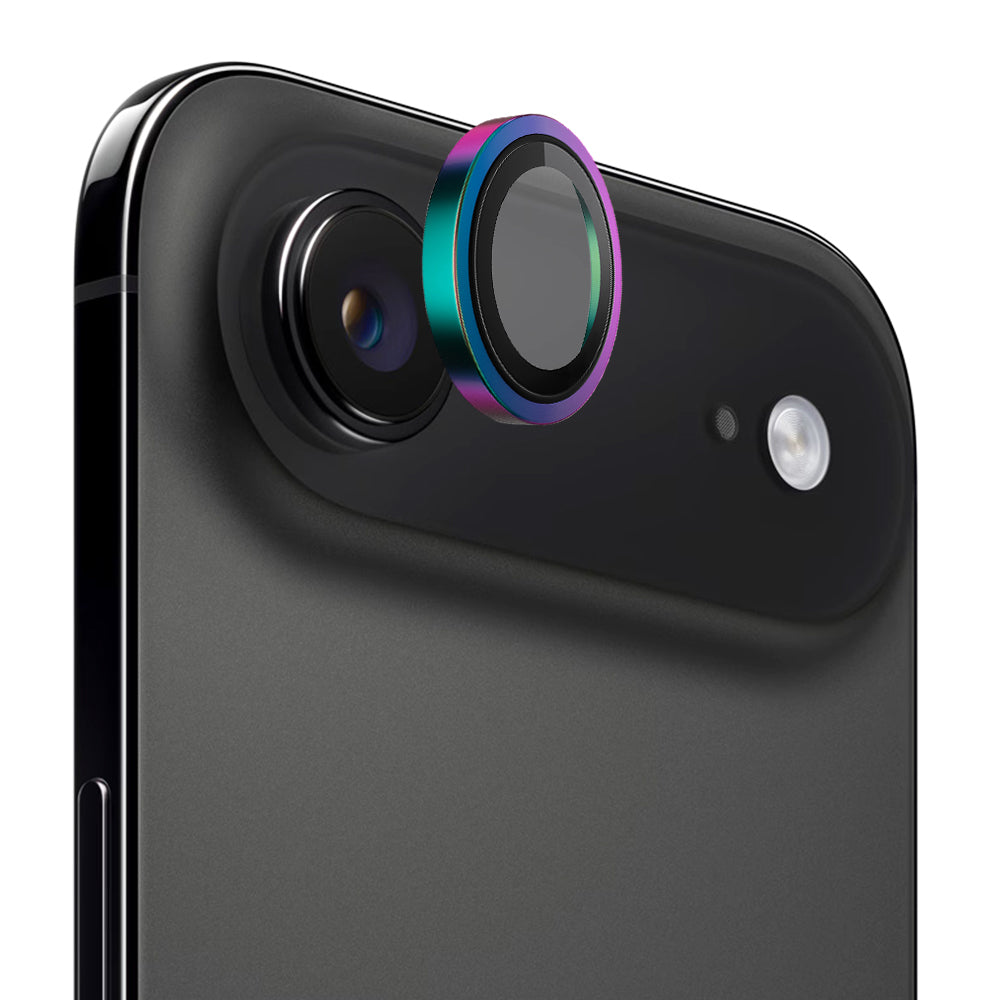 Pellicola Protettiva Posteriore Blueo Metal Frame per Apple iPhone 17 Air, Vetro Temperato, Multicolore