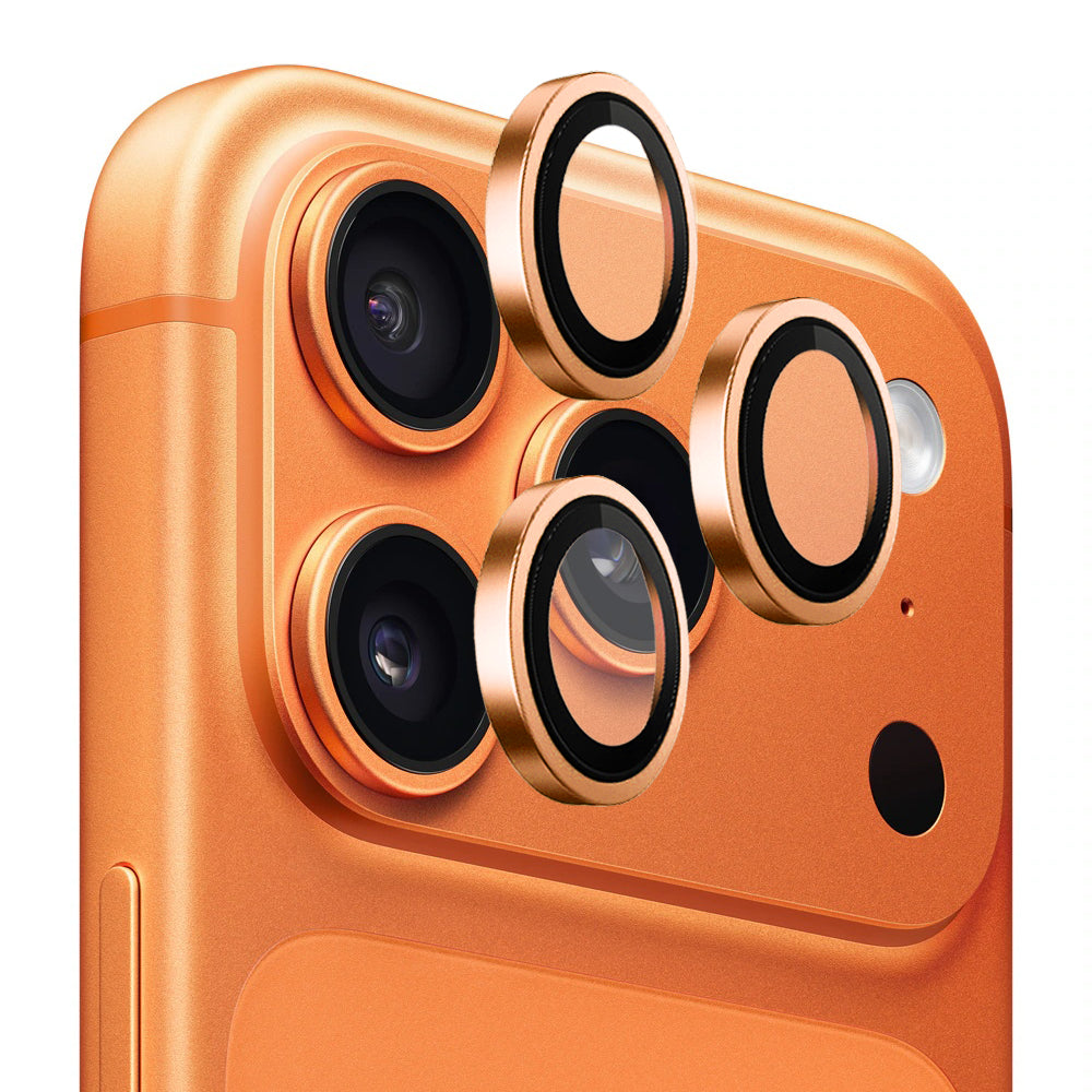 Pellicola Protettiva Posteriore Blueo Metal Frame per Apple iPhone 17 Pro Max / 17 Pro, Vetro Temperato, Arancione
