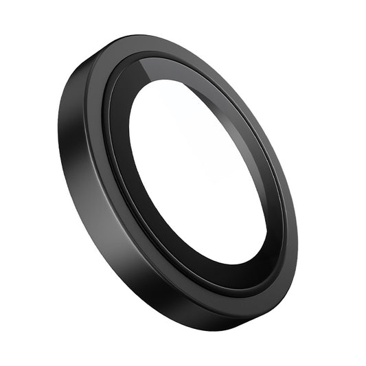 Blueo Metal Frame Rear Camera Protection Film for Apple iPhone 17, Tempered Glass, Black