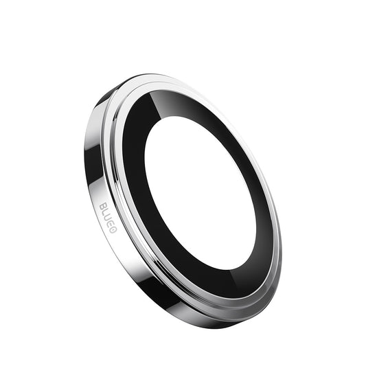 Pellicola protettiva per fotocamera posteriore Blueo Sapphire Crystal per Apple iPhone 14 Pro Max / 14 Pro, vetro temperato, argento