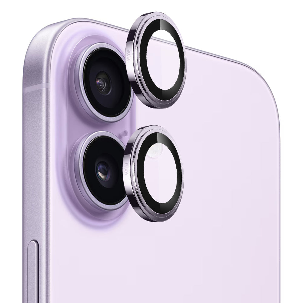 Pellicola Protettiva Posteriore Blueo Sapphire Crystal per Apple iPhone 17, Vetro Temperato, Viola