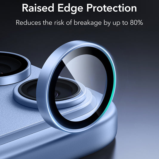 Pellicola protettiva per fotocamera posteriore ESR Armorite per Apple iPhone 18 Pro / 18 Pro Max, vetro temperato, blu