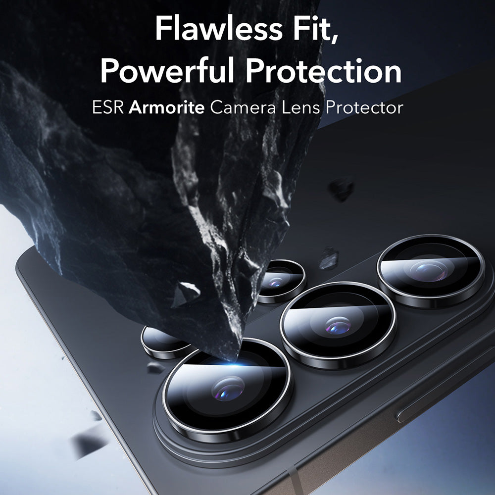 Pellicola Protettiva Posteriore ESR Armorite per Samsung Galaxy S26 Ultra S948, Vetro Temperato, Nero