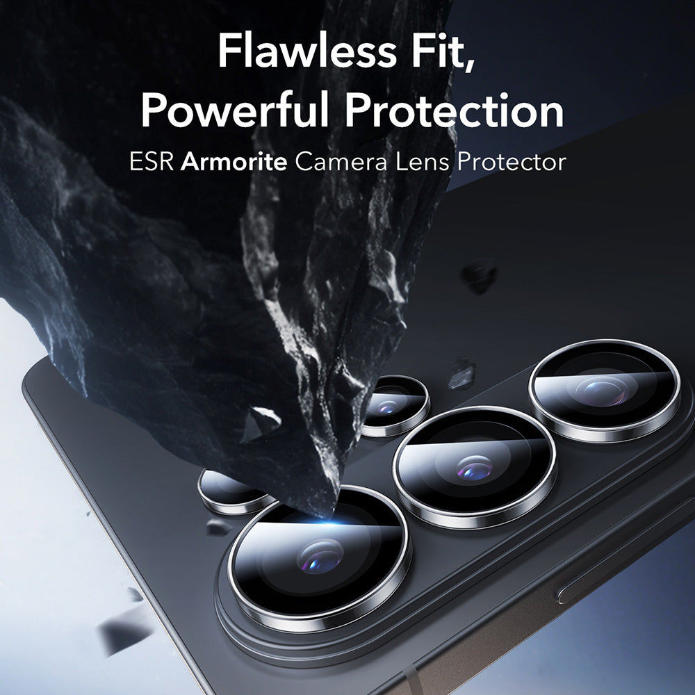 Back Camera Protection Film ESR Armorite for Samsung Galaxy S26 Ultra S948, Tempered Glass, Transparent
