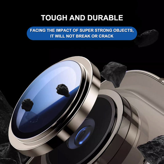 Pellicola Protettiva Posteriore Lito Titanium AR per Apple iPhone 17 Pro Max / 17 Pro, Vetro Temperato, Blu Marino