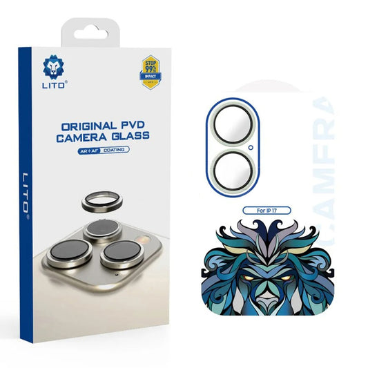 Pellicola Protettiva Posteriore Lito Titanium AR per Apple iPhone 17, Vetro Temperato, Verde