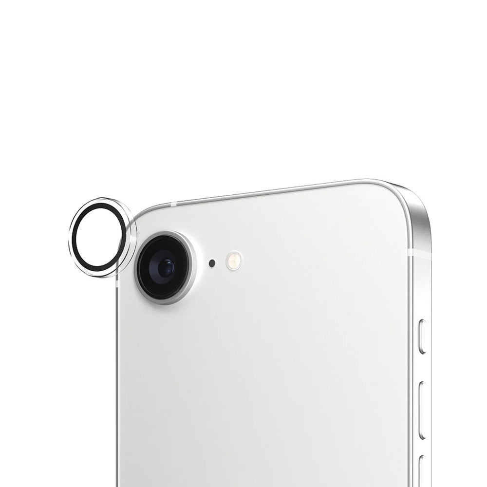 Pellicola protettiva per Fotocamera Posteriore PanzerGlass Hoops per Apple iPhone 16e, Vetro Temperato, Trasparente