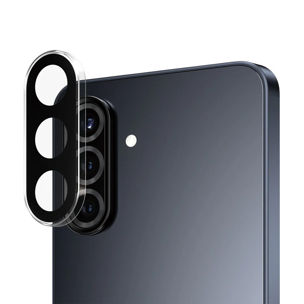 Pellicola Protettiva Posteriore PanzerGlass Hoops per Samsung Galaxy A56 A566, Vetro Temperato, Trasparente