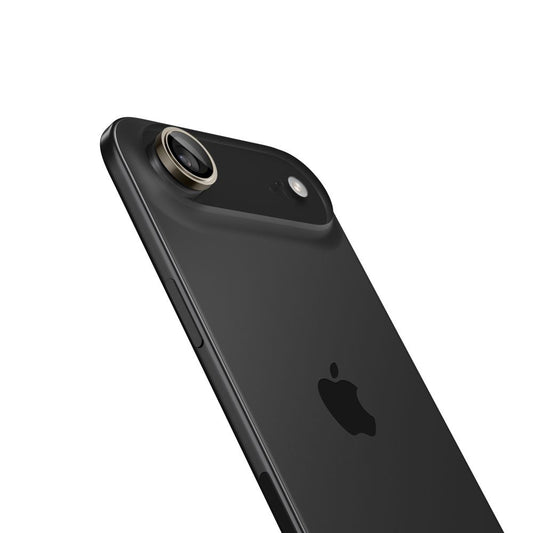 Pellicola protettiva per Fotocamera Posteriore Spigen GlastR EZ FIT Optik Pro per Apple iPhone 17 Air, Vetro Temperato, Set 2 pezzi, Dorata AGL10131