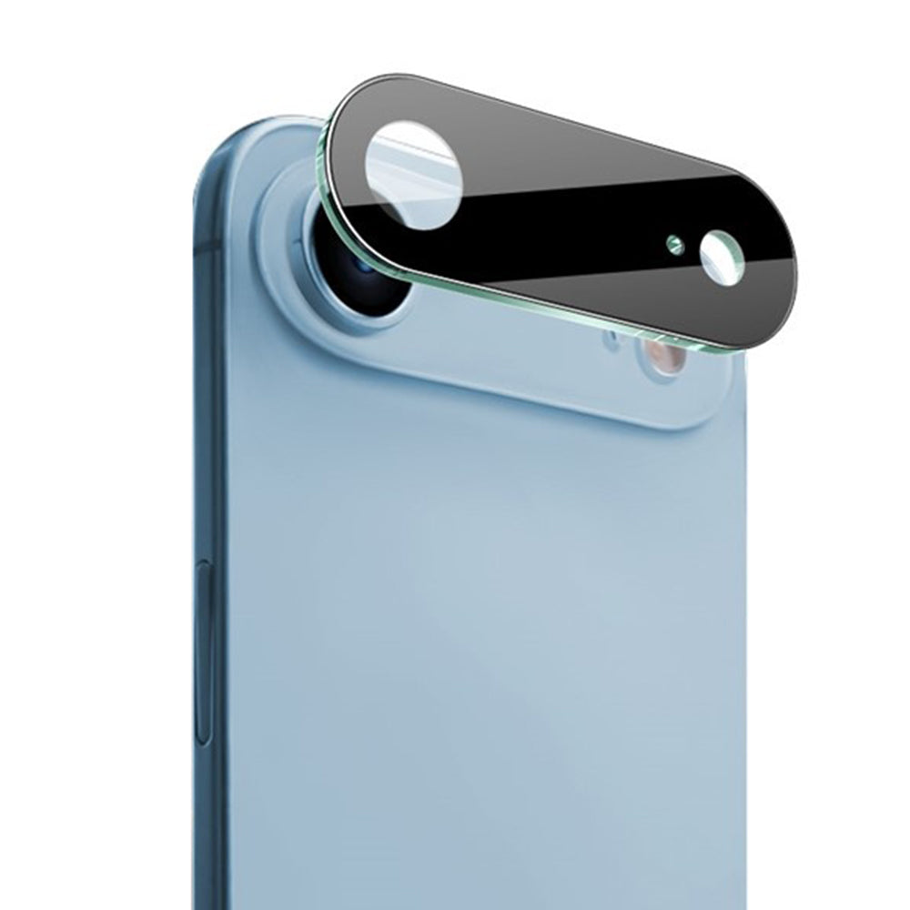 Pellicola protettiva Techsuit per la fotocamera posteriore di Apple iPhone 17 Air, Vetro Temperato, Nero