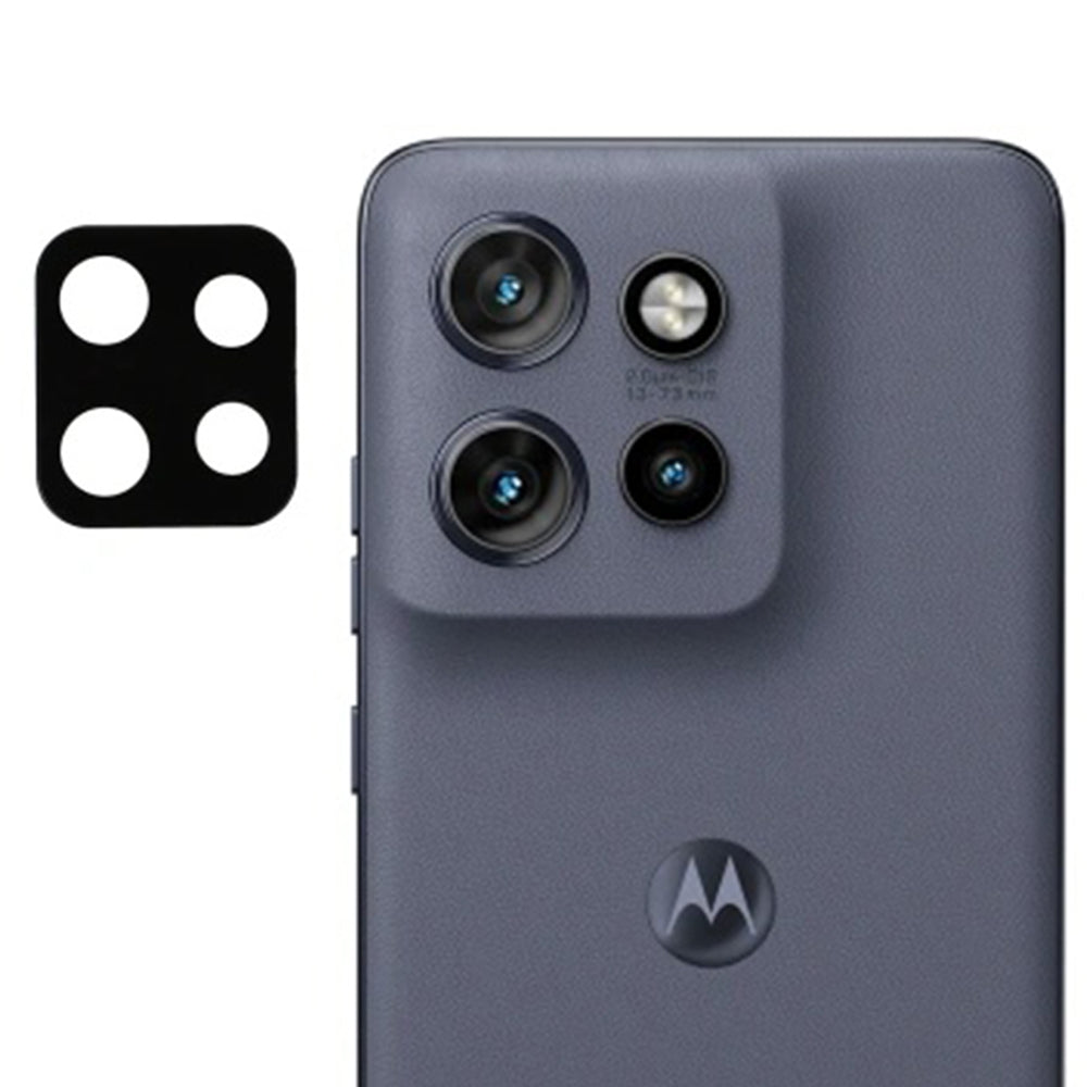 Techsuit Rear Camera Protective Film for Motorola ThinkPhone 25 / Edge 50 Neo, Tempered Glass, Black