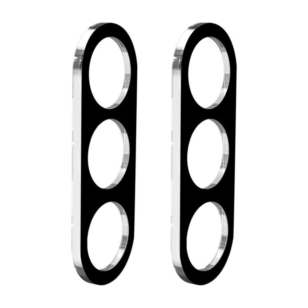 Pellicola protettiva per fotocamera posteriore Techsuit per Samsung Galaxy S25 FE, vetro temperato, nero