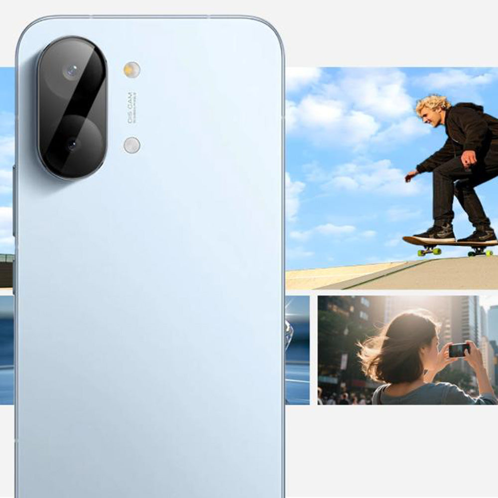 Pellicola Protettiva Posteriore Techsuit per Xiaomi Poco X8 Pro, Vetro Temperato, Nero