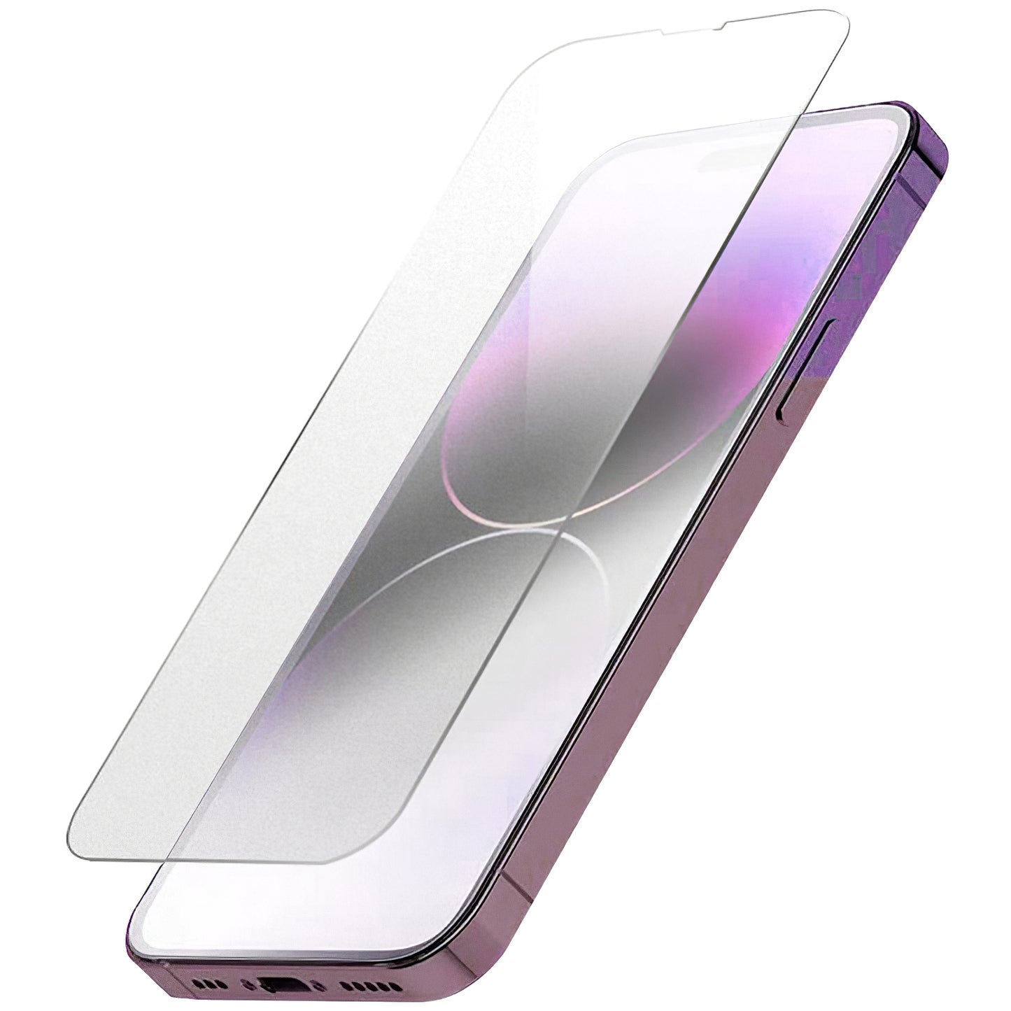 Pellicola protettiva Schermo Matte OEM per Honor X7a, Vetro Temperato, Full Glue, 2.5D