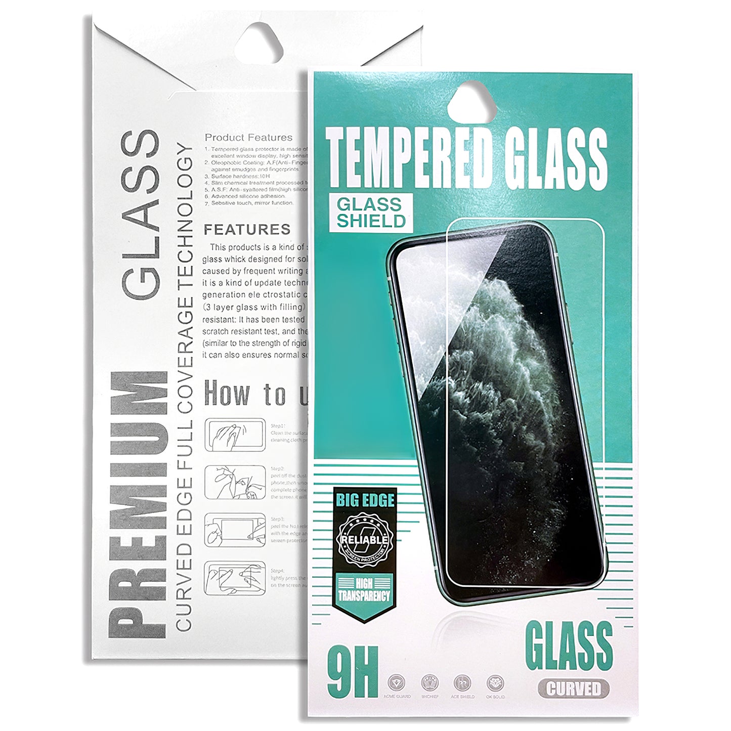 Pellicola protettiva per schermo OEM per Samsung Galaxy A20e A202, Vetro temperato, AB Ultra Glue