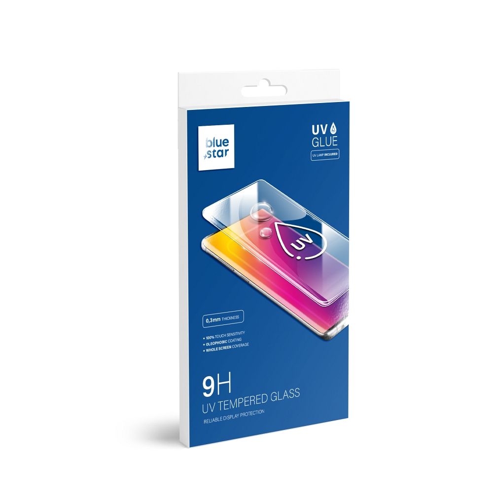 Blue Star Screen Protector for Samsung Galaxy Note 20 Ultra N985, Glass Protected, UV Glue