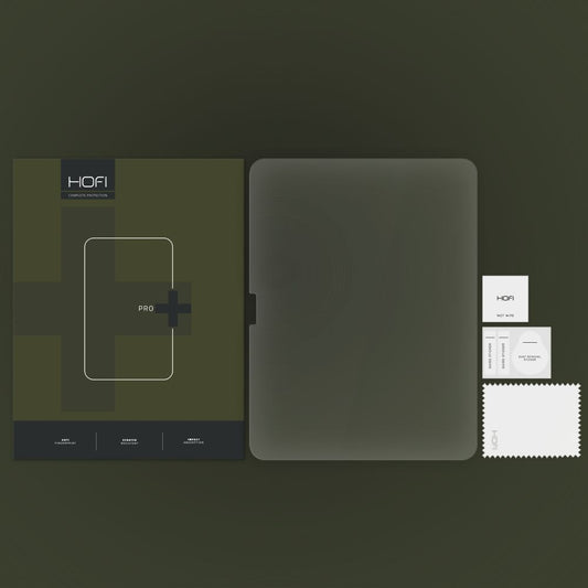 Pellicola protettiva HOFI Glass PRO+ per Apple iPad Air 11 (2024), vetro schermato, colla completa, 2,5D