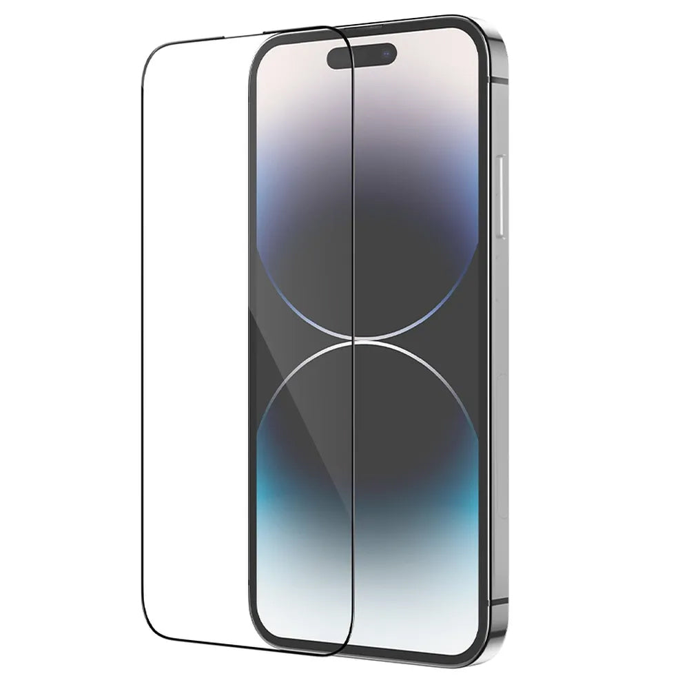 Pellicola Protettiva Schermo HOCO per Apple iPhone 14 Pro Max, Vetro Temperato, Full Glue, Set 25 pezzi, Nera