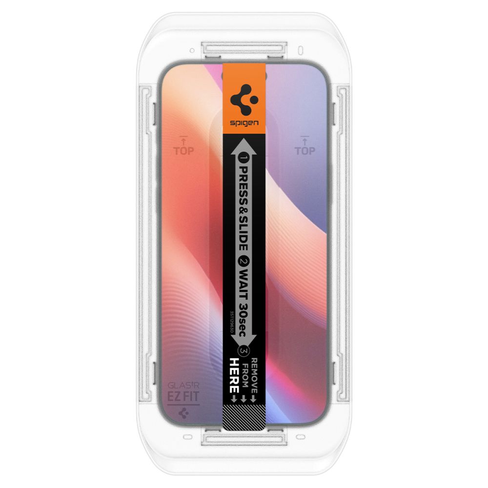 Pellicola Protettiva Schermo Privacy Spigen GlastR EZ FIT per Apple iPhone 17 Pro / 17 / 16 Pro, Vetro Temperato, Full Glue, Set 2 pezzi AGL07929