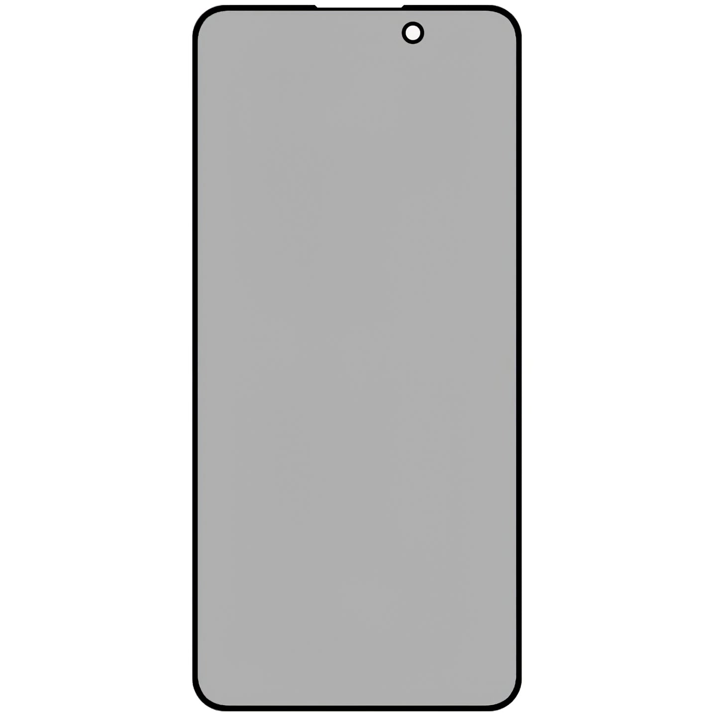 Pellicola protettiva per schermo Privacy WZK AntiSpy per Apple iPhone 16 Pro Max, Vetro Temperato, Full Glue