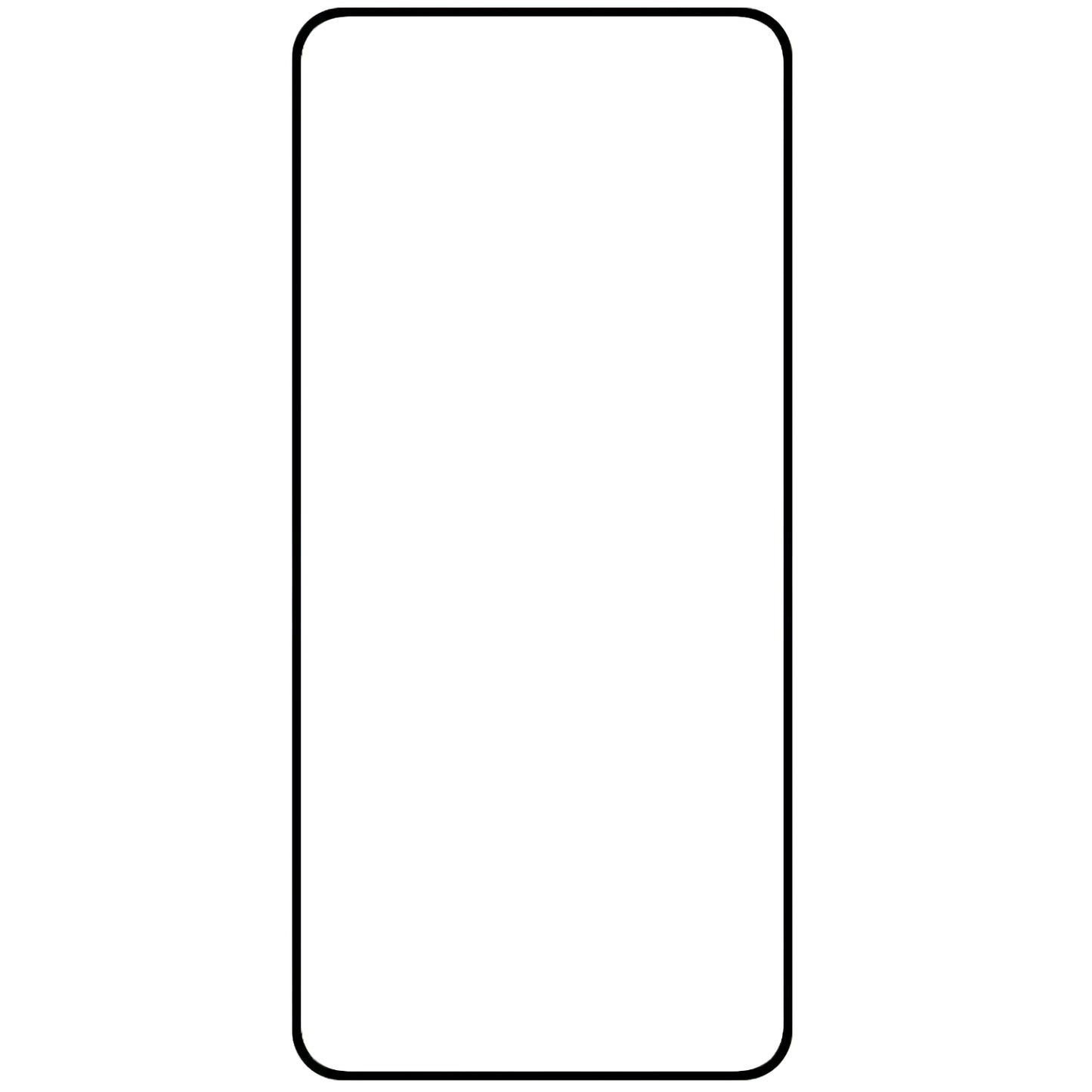 Pellicola protettiva per schermo OEM per Samsung Galaxy A56 A566, Vetro temperato, Full Glue, 5D, Nero