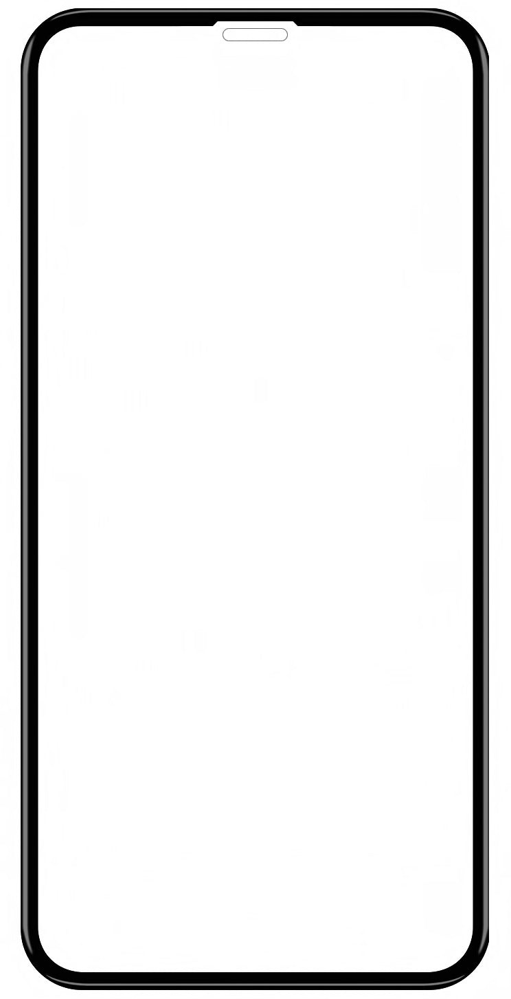 BLUE Shield Screen Protector for Apple iPhone 11 / XR, Glass Shielded, Full Glue, Case Friendly, Black