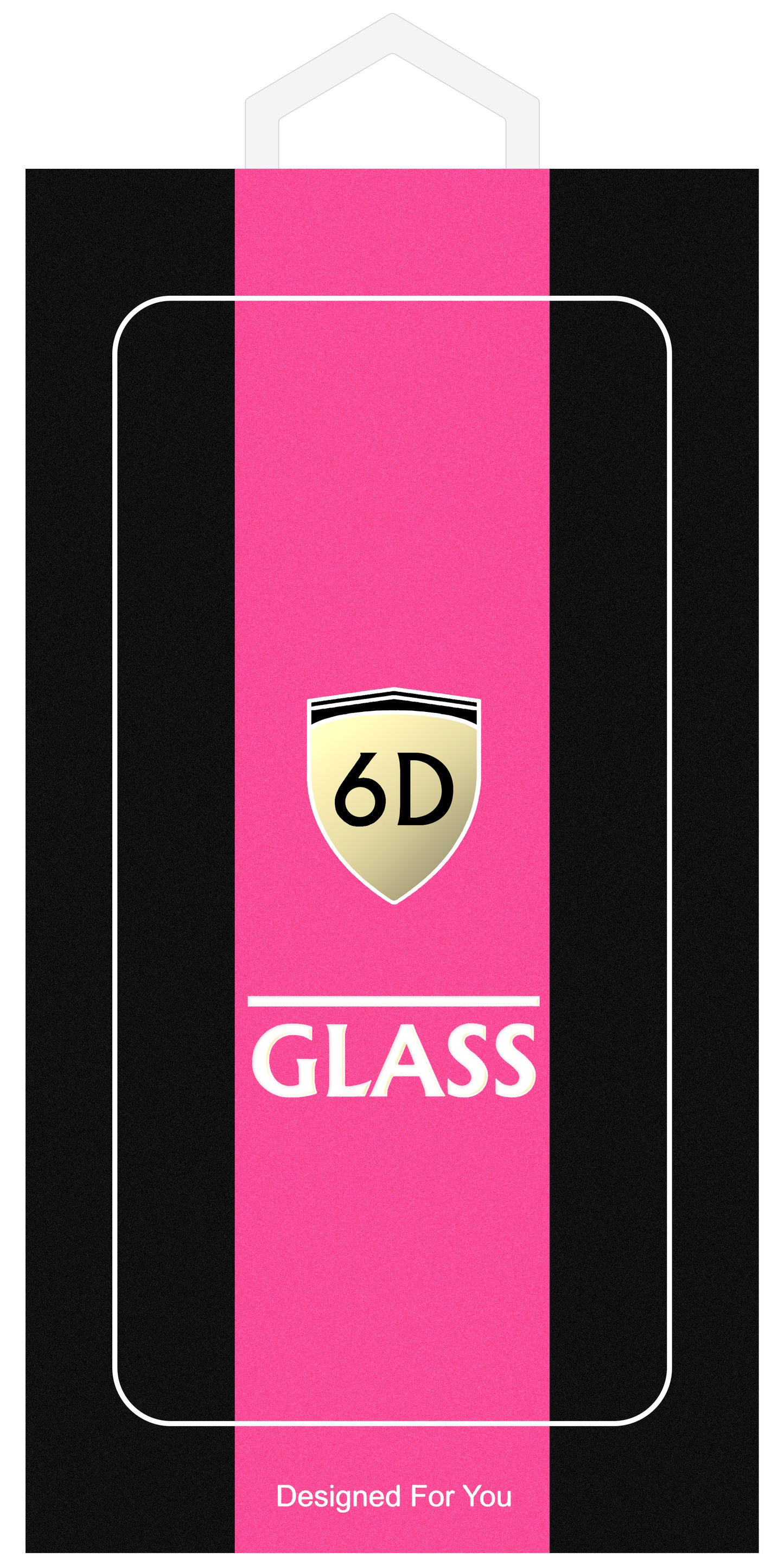 Pellicola protettiva per schermo OEM per Samsung Galaxy A55 5G A556, Vetro temperato, Full Glue, 6D, Nero
