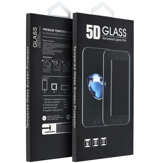 Proteggi schermo OEM Privacy per Apple iPhone 16 Pro, colla completa, 5D, vetro protetto, 5D
