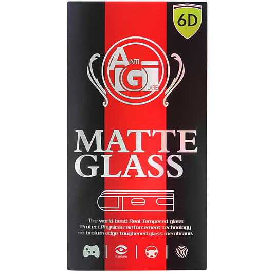 Pellicola protettiva OEM per Samsung Galaxy A54 A546, vetro schermato, colla completa, 6D, nero