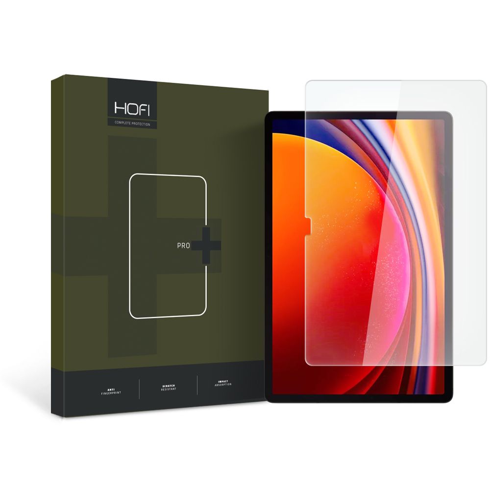 Pellicola protettiva per schermo HOFI Glass PRO+ per Samsung Galaxy Tab S10+ / Tab S9+ / Tab S8+ / Tab S7 FE / Tab S7+, Vetro temperato, Colla completa