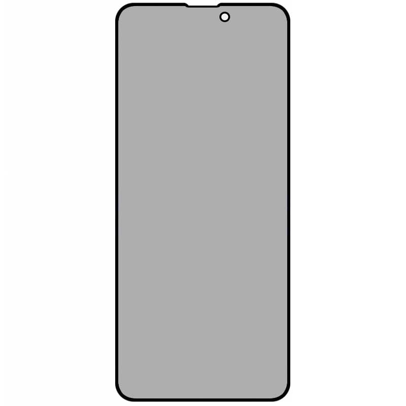 Pellicola Protettiva Schermo Privacy HOCO G15 per Apple iPhone 16 / 15, Vetro Temperato, Full Glue, 5D