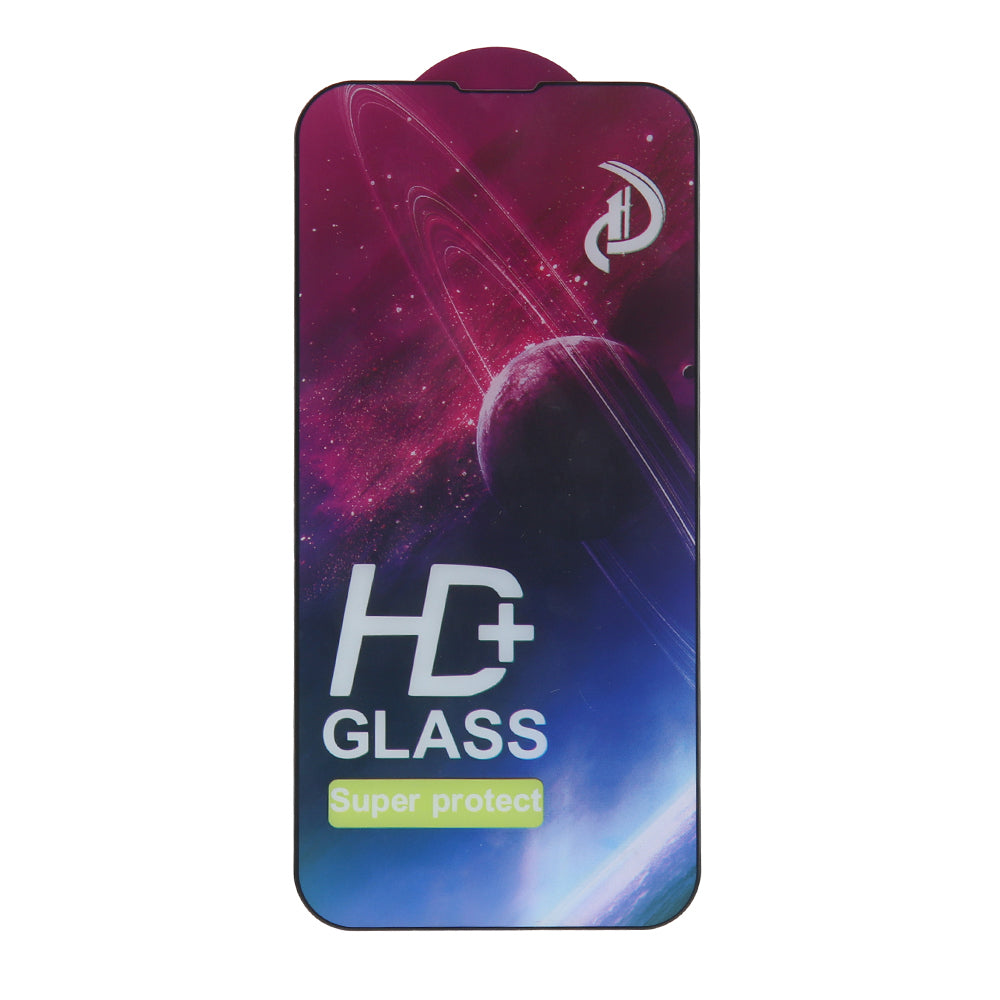 Pellicola protettiva per schermo OEM per Samsung Galaxy A56 A566, Vetro temperato, Full Glue, 9D, Nero