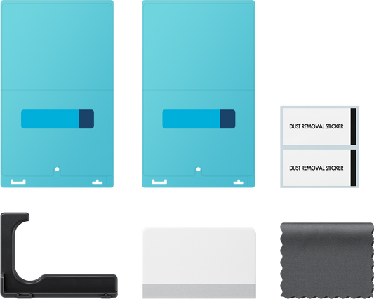 Pellicola protettiva per schermo esterno anti-riflesso per Samsung Galaxy Z Fold8 F971, plastica, set da 2 pezzi EF-UF971CTEGWW