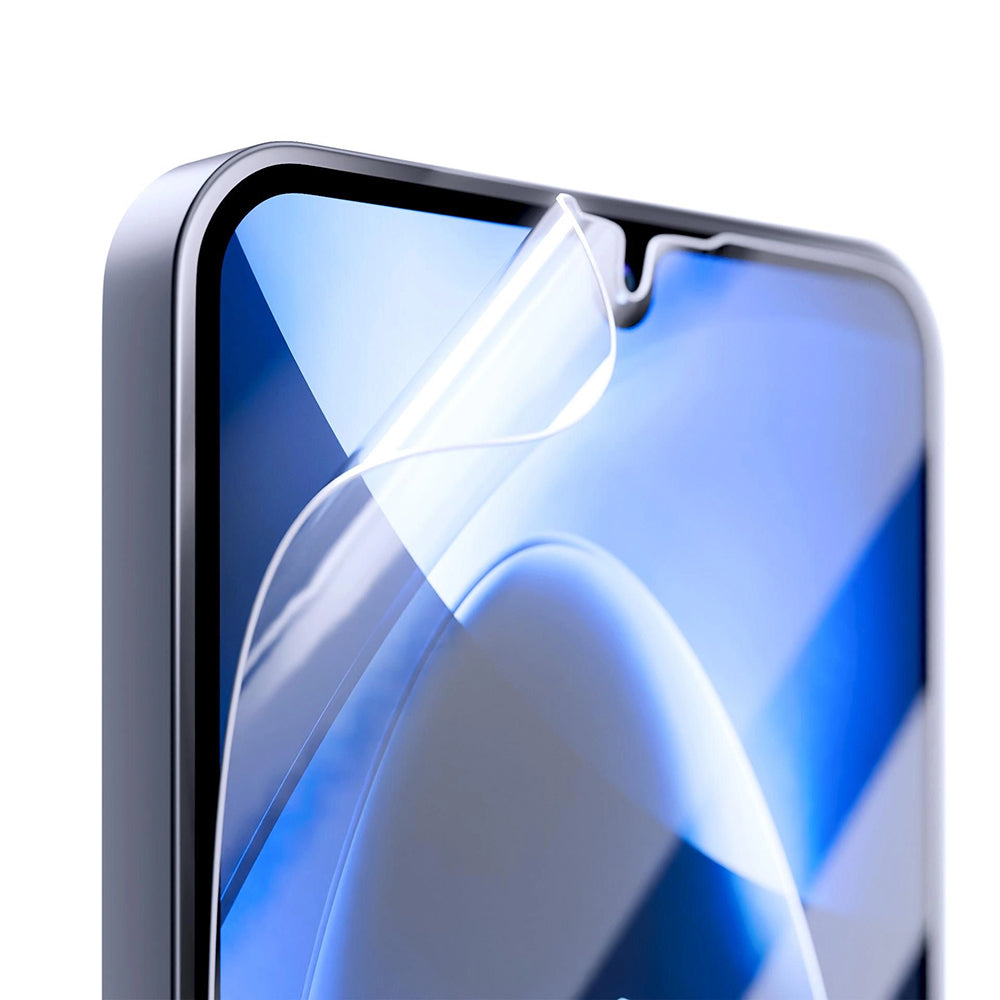 Pellicola Protettiva Schermo 3MK FlexibleGlass per Samsung Galaxy A15 5G A156 / A15 A155, Vetro Flessibile, Full Glue