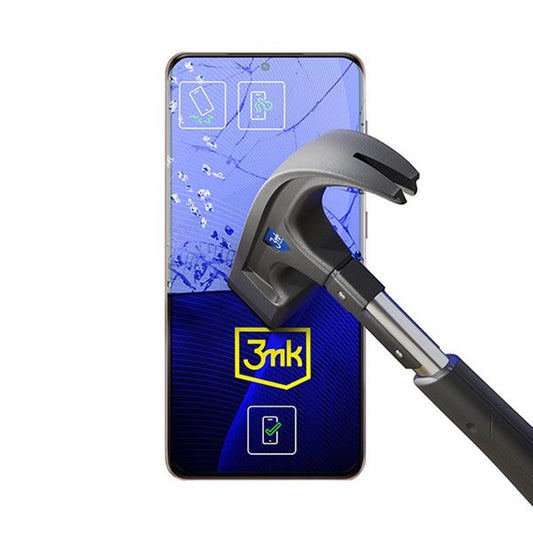 Pellicola protettiva per schermo 3MK FlexibleGlass per Xiaomi Poco X7 Pro, Vetro Flessibile, Full Glue